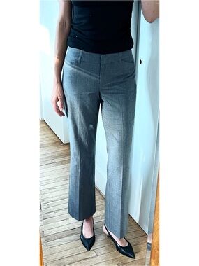 Vintage Y2K Express Design Studio Editor Gray Bootcut Office Siren Pants Size 4